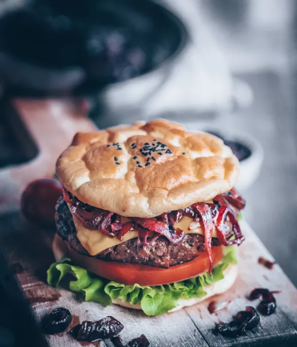 Yüksek Proteinli Oopsie Burger