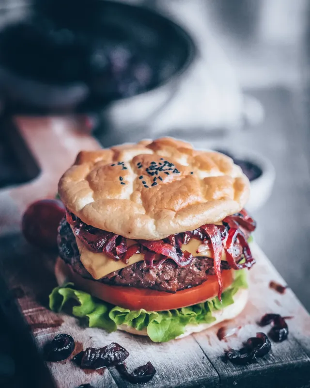 Yüksek Proteinli Oopsie Burger