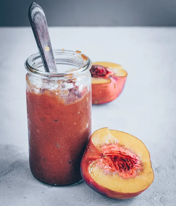 Fırınlanmış Şeftali Marmelatı