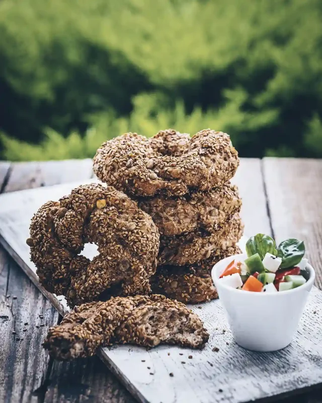 Yeşil Mercimekli Simit