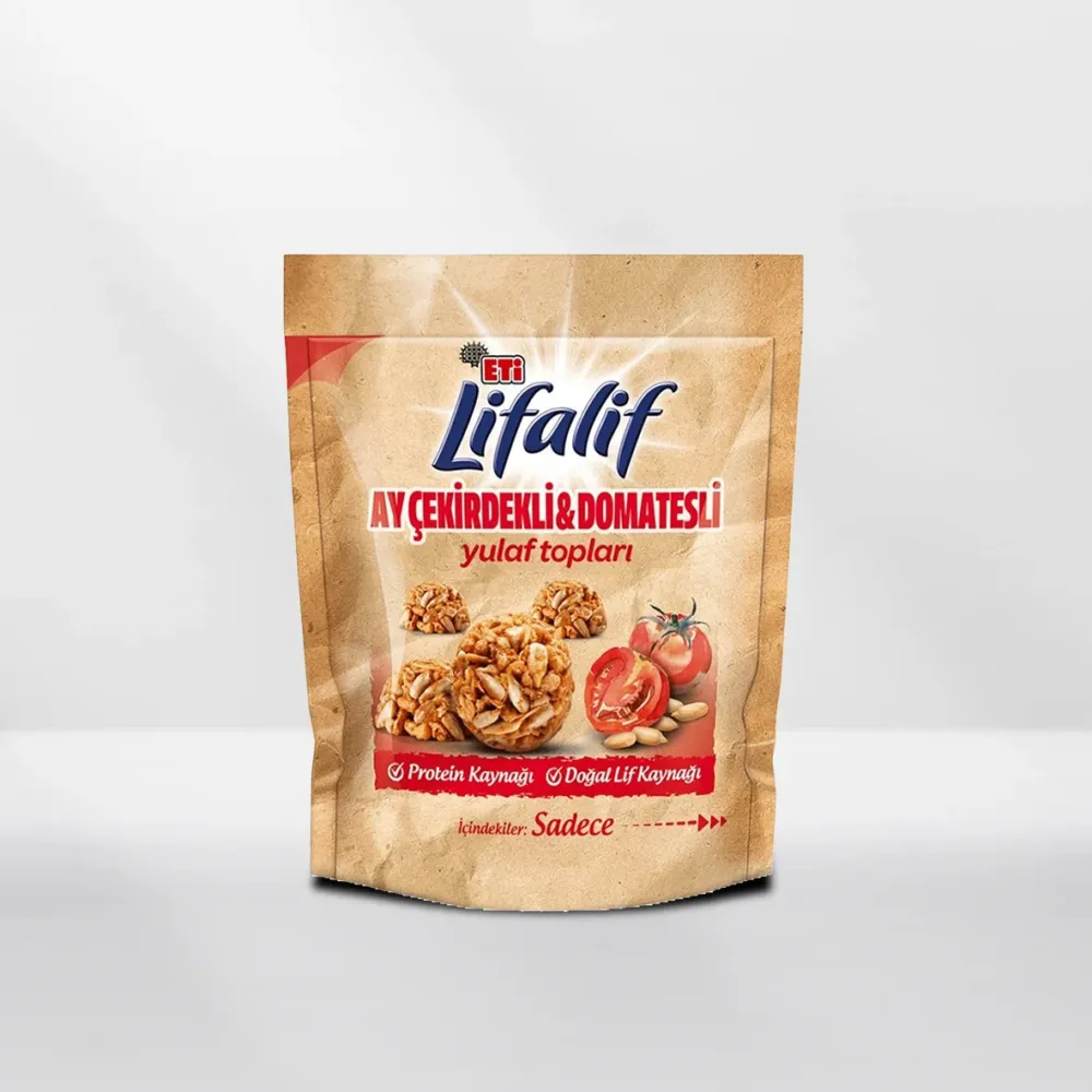 Eti Lifalif Ay Çekirdekli ve Domatesli Yulaf Topları