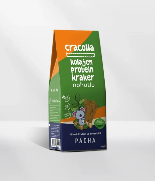 Cracolla Kolajen Protein Kraker Nohutlu 50 gr