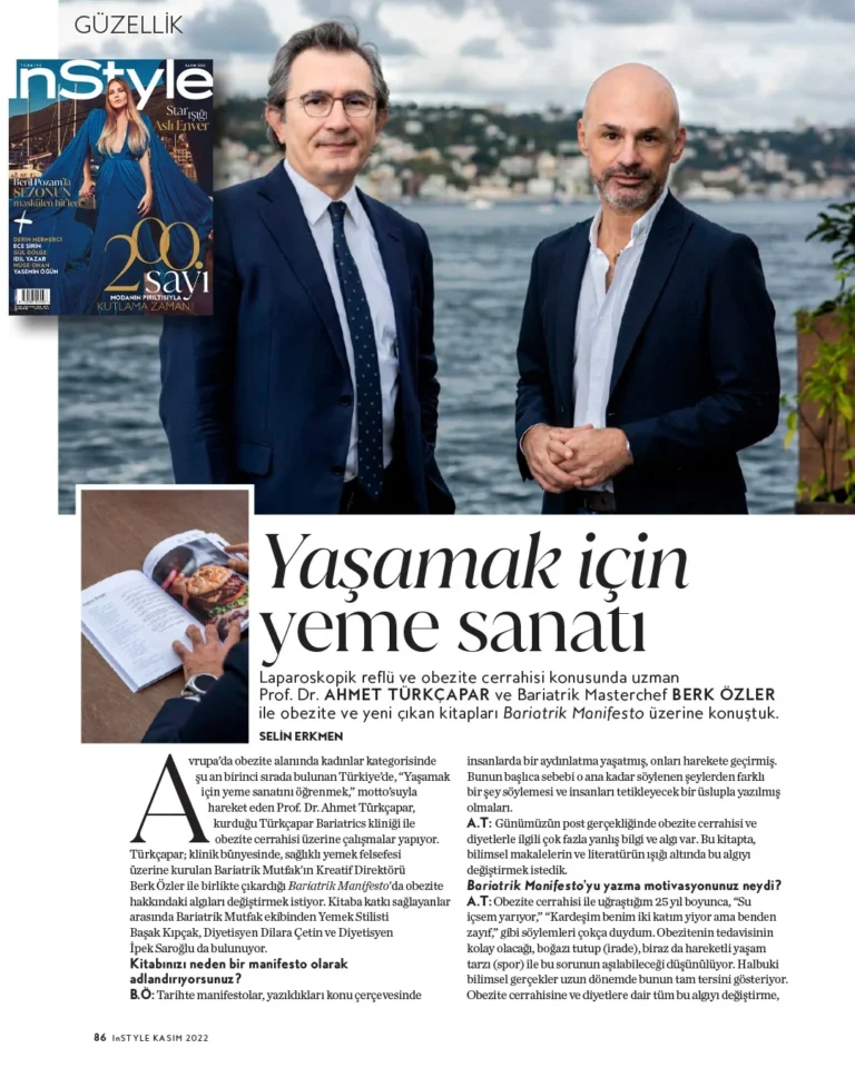 InStyle Türkiye 200. Özel Sayısındaki Röportajımız